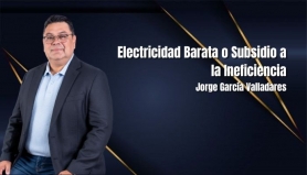 Electricidad Barata o Subsidio a la Ineficiencia. Jorge García Valladares