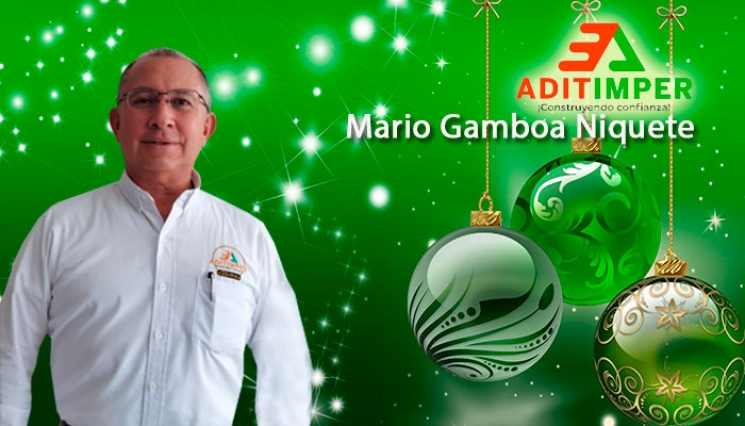 La navidad un tiempo de amor y paz. Mario Gamboa Niquete. ADITIMPER